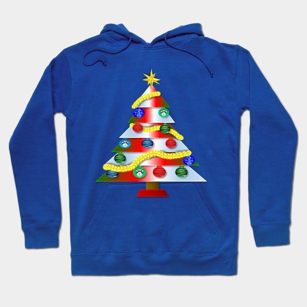 Merry Christmas Fantasy Tree Hoodie by holidaystore